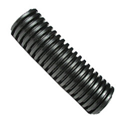 PICO 5147-B 1-1/2" Black Convoluted Split Loom, 50' Length