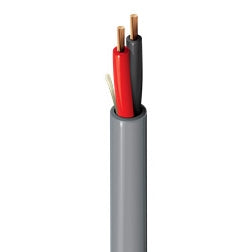 Belden 16AWG 2 Conductor Stranded Unshielded Gray PVC CMG/FT4 300V 75C Black/Red 5200UE (305M = Full Roll)