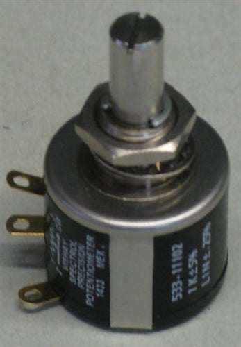 Vishay Spectrol 533-1-1-102 Linear Potentiometer 1k Ohm 1 Watt 3 Turns: 1W