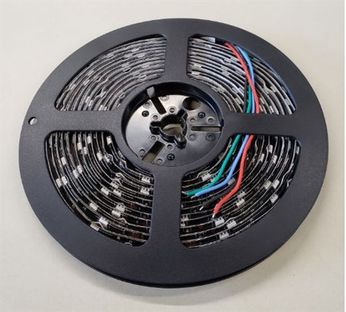 Mode 55-7130RGB-0 RGB LED Strip IP65 (5 Meters), 3 Led's Per 100mm, Input Voltage Required: 12VDC Regulated