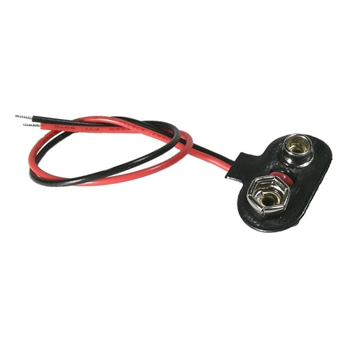 Mode 57-902-0 "T" Type 9V Battery Snap, 24AWG 150mm Long