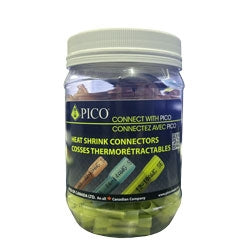 PICO 5893-57 250-Piece Polyolefin Heat Shrink Butt Connector Combo Pack