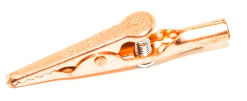 Mueller BU-60CS Copper Alligator Clip with Screw, 10AMP