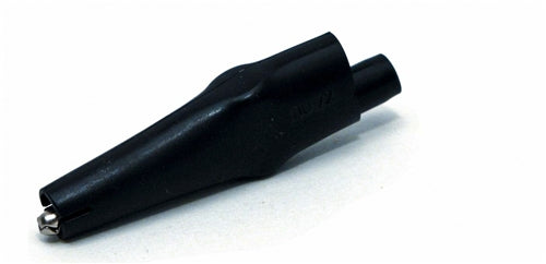 Mueller BU-63-0 Insulated Alligator Clip, 10AMP, Black