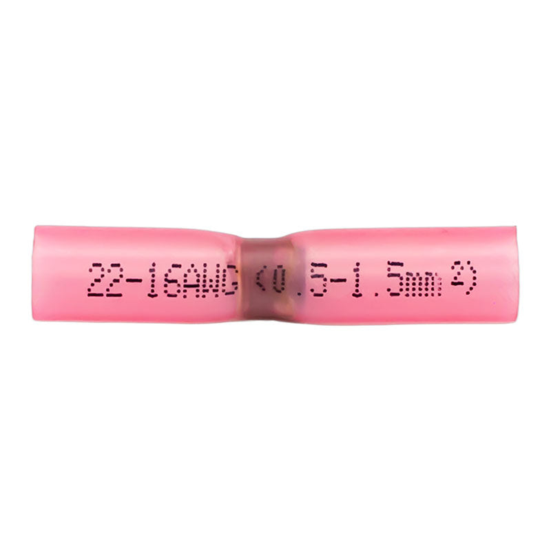 PICO 6700-C 22-18 AWG Solder-Shrink Butt Connectors, 100-Piece