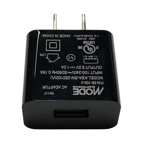 Mode 68-105-1 USB Charger 5VDC 1AMP