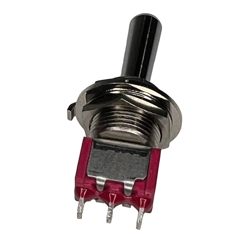 C&K 7105TZQE Toggle Switch SPDT (On)-Off-(On), 5A@120VAC / 2A@250VAC, Solder Terminals