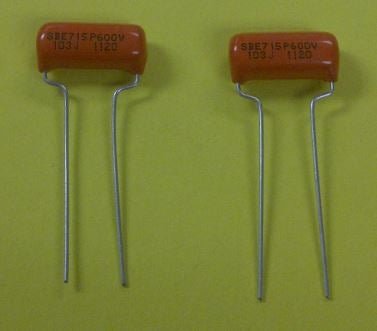 Vishay 715P10356KD3 Capacitor Polypropylene Film 0.01uF 600VDC "Orange Drop-Low Loss"