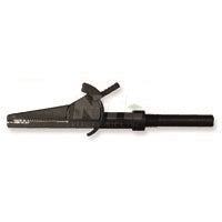 NTE BLK Screw-On Crocodile Clip 72-059