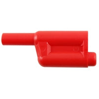 NTE Red Stackable Shrouded Banana Plug 72-062