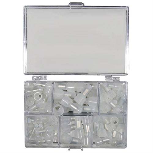 Mode 73-008-1 Closed End Connector Assortment Kit (65-Piece): Contains 25 of Each 22-18AWG & 22-14AWG; 15 of 22-10AWG