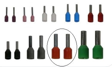 Mode 73-524-10 Wire Ferrule 12AWG / 3.2mm Orange, 10/Pack (Suggested Tool: 84-194-1 Self Adjusting for 28AWG-10AWG)
