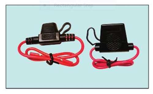 NTE 74-IFHMA30 Inline Fuseholder for ATM Type Fuse, Max 30A
