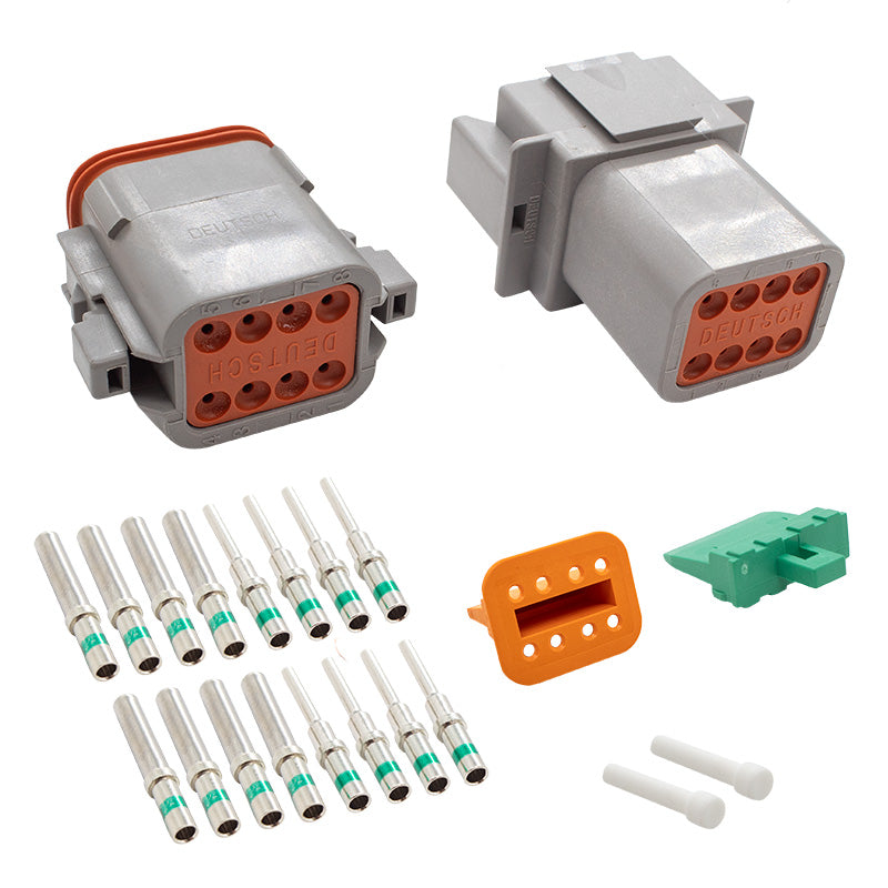 PICO 7874-91 16-14 AWG 7&8-Way Deutsch DT Connector Combo Pack, 1-Set