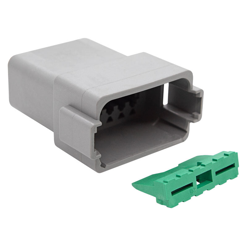 PICO 8000-11 12-Way Deutsch DT Series Receptacle & Wedgelock, 1-Piece