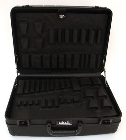 Platt 800T-CB Deluxe Polypropylene Tool Case (ID: 18" x 13" x 6")