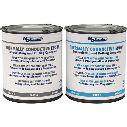 MG Chemicals 832TC-2L Black Thermally Conductive Epoxy Encapsulating and Potting Compound