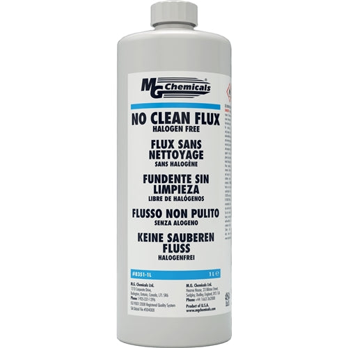 MG Chemicals 8351-1L No Clean Halogen-Free Flux 1L Bottle