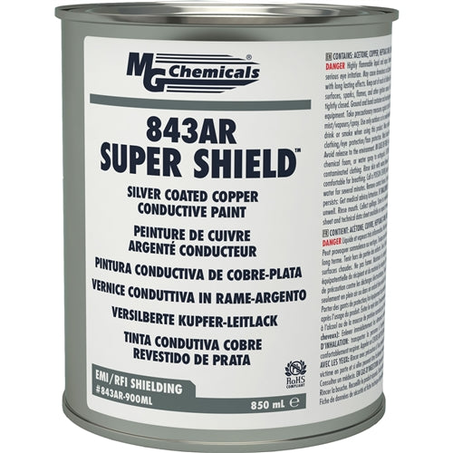 MG Chemicals 843AR-900ML Super Shield Silver-Coated Copper Conductive Paint