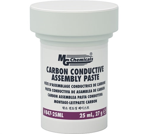 MG Chemicals 847-25ML Carbon Conductive Assembly Paste 25mL Jar