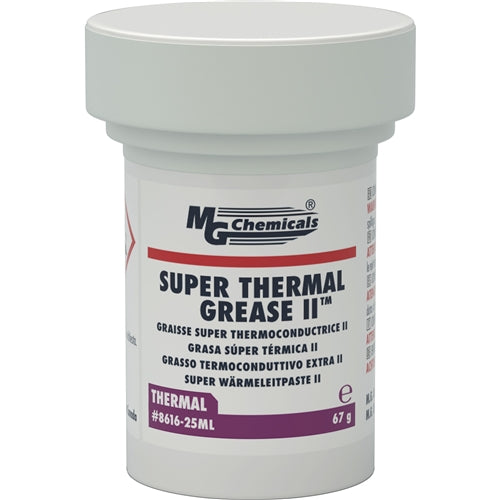 MG Chemicals 8616-25ML Super Thermal Grease II, 25mL Jar