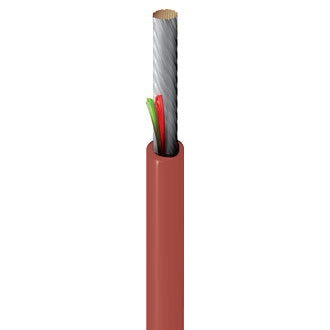 Belden 18AWG Red Test Lead Wire, Rubber Insulation 8899RED (305M = Full Roll)