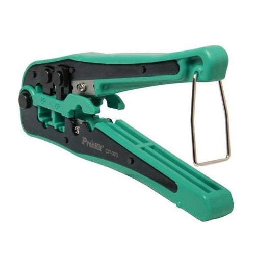 Proskit 902-086 Modular Plug Crimper with Wire Stripper, RJ11/RJ12/RJ22/RJ45