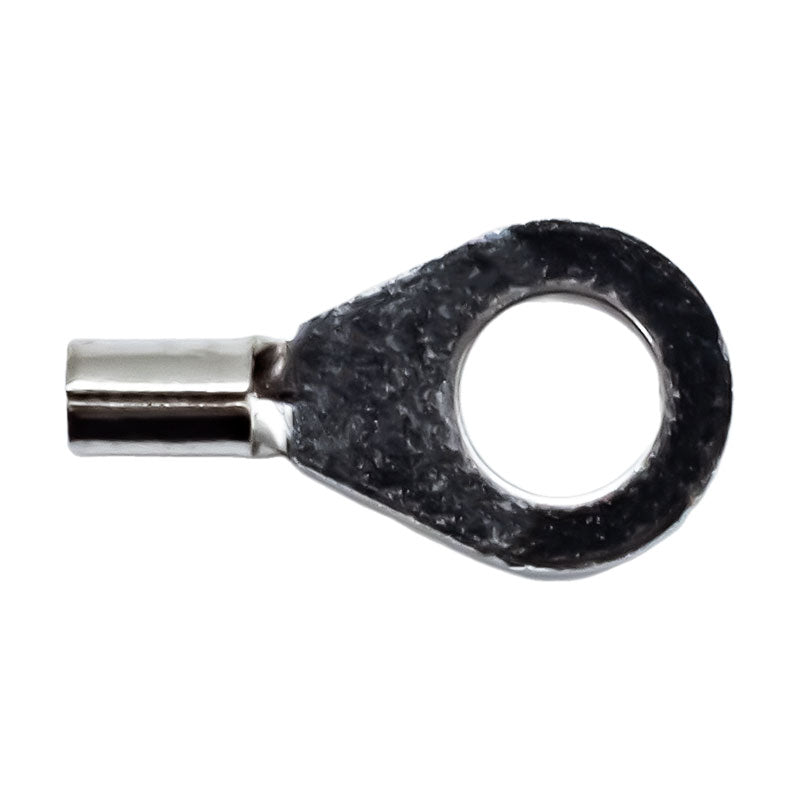 PICO 9206-CS 16-14 AWG 1/4" Non-Insulated High-Temperature Ring Connectors, 100-Piece