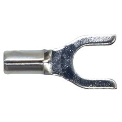 PICO 9225-BP 18/14AWG #10 Non-Insulated High-Temperature Spade Connector / Fork Terminal, 8/Pack