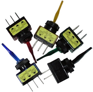 PICO 9409-91 Toggle Switch Assortment, Various Colors, QC Terminals