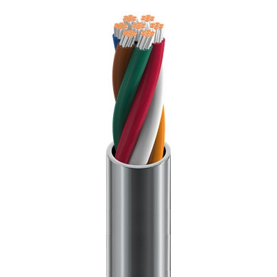 Belden 9439 Multi-Conductor Cable 20AWG 7 Conductor Stranded, Unshielded, Gray PVC, CMG/FT4 (152M = Full Roll)