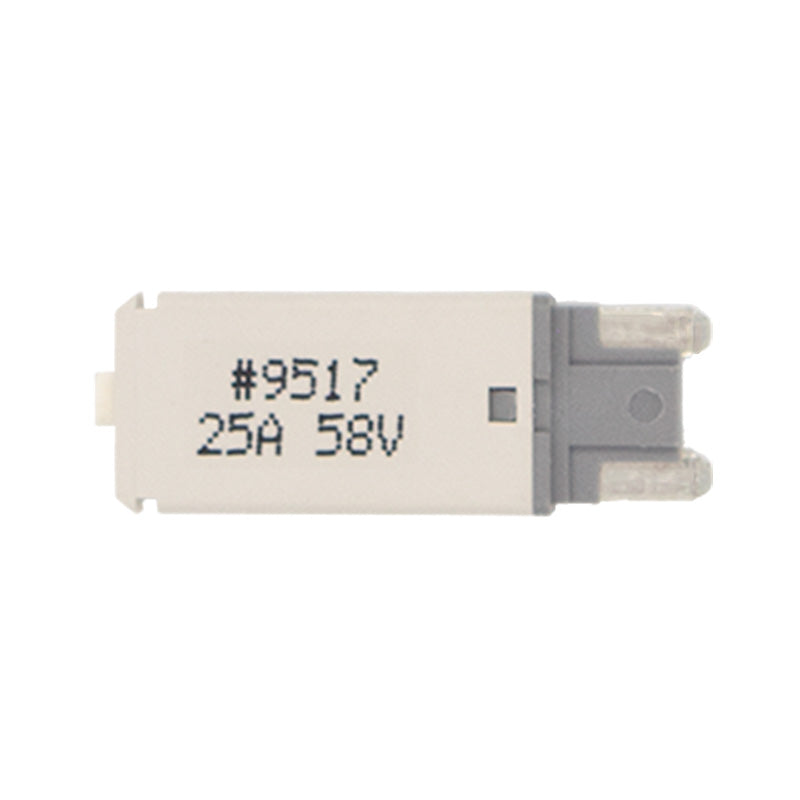 PICO 9517-11 25 Amp Type III Circuit Breaker Low-Profile Fuse Footprint, 1-Piece