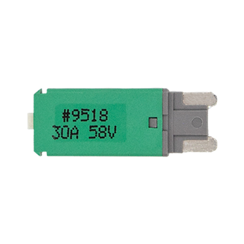 PICO 9518-11 30 Amp Type III Circuit Breaker Low-Profile Fuse Footprint, 1-Piece
