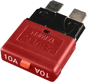 PICO 9524-11 Circuit Breaker / Fuse 10 Amp 12VDC TYPE3 ATC/ATO, Manual Reset ** Maximum 28VDC **