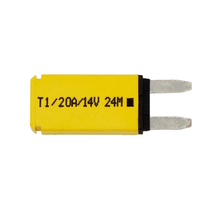 PICO 9626-11 20 Amp Type I Circuit Breaker Mini Fuse Footprint, 1-Piece