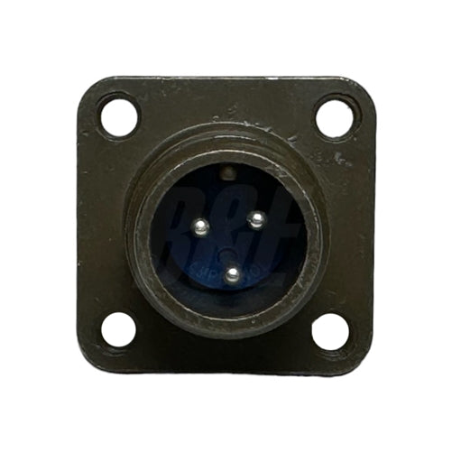 Amphenol 97-3102A-10SL-3P 3 Pin Insert Box Mount Receptacle