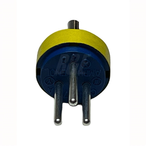 Amphenol 97-14S-7P 3 Contact Male Insert