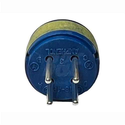 Amphenol 97-18-4P 4 Contact Male Insert 16AWG