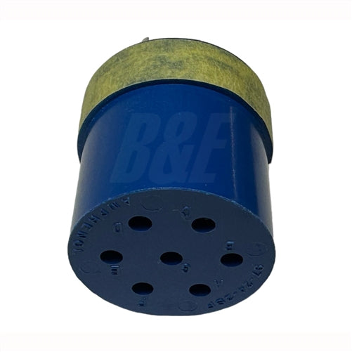Amphenol 97-24-2S 7 Contact Female Insert 12AWG