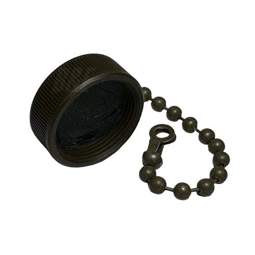 Amphenol 97-60-16 Receptacle Cap (Inside Thread) & Chain 16/16S, for MS3100, MS3101, MS3102 Housing