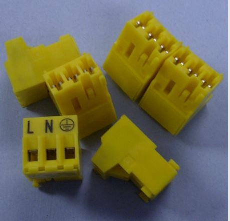 Wieland Plug PCB Terminal Yel C/W Silkscreen 99.251.0220.0 033-0031 NC/Nr **CLEARANCE**