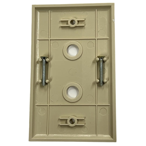 Provo WCP-4 Beige/Ivory Double Blank Plate *CLEARANCE*
