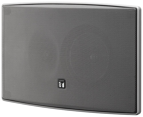 TOA BS-1034S Slim Box Speaker, 10W, Silver