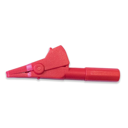 Mueller BU-652-2 Fully Insulated Safety Alligator Clip, 20AMP, Red