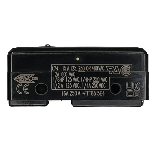 Honeywell BZ-2R Premium Large Basic Limit Switch with Pin Plunger, SPDT 15A/125VAC 0.5A/125VDC, Micro Switch