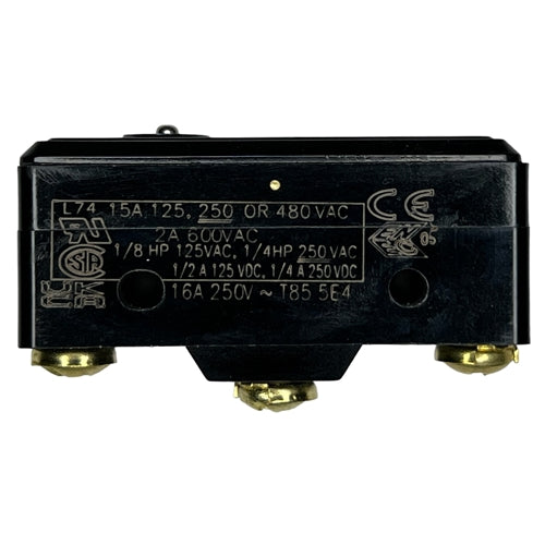 Honeywell BZ-2R-A2 Premium Large Basic Limit Switch with Pin Plunger, SPDT 15A/125VAC 0.5A/125VDC, Micro Switch