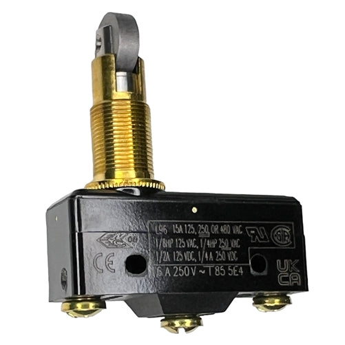 Honeywell BZ-2RQ181-A2 Premium Large Basic Limit Switch w/Overtravel Plunger, SPDT 15A/125VAC 0.5A/125VDC, Micro Switch