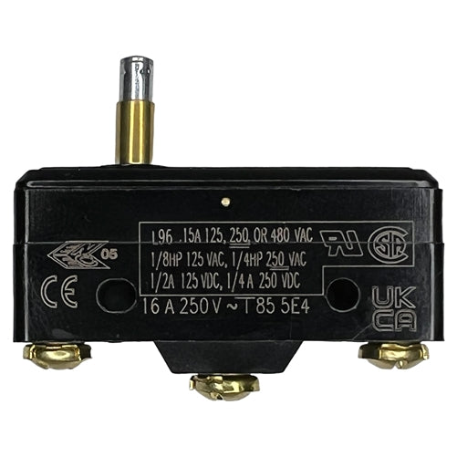 Honeywell BZ-2RS-A2 Premium Large Basic Limit Switch with O Vertravel Plunger, SPDT 15A/125VAC 0.5A/125VDC, Micro Switch