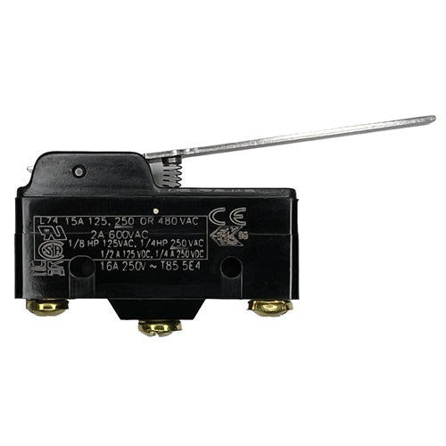 Honeywell BZ-2RW80-A2 Premium Large Basic Limit Switch with Straight Lever, SPDT 15A/125VAC 0.5A/125VDC, Micro Switch