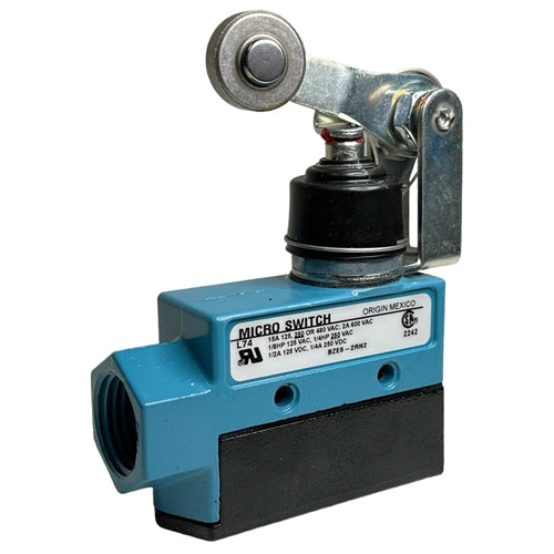 Honeywell BZE6-2RN2 Enclosed Medium-Duty Limit Switch, with Roller Lever, SPDT 15A/125VAC 0.5A/125VDC, Micro Switch